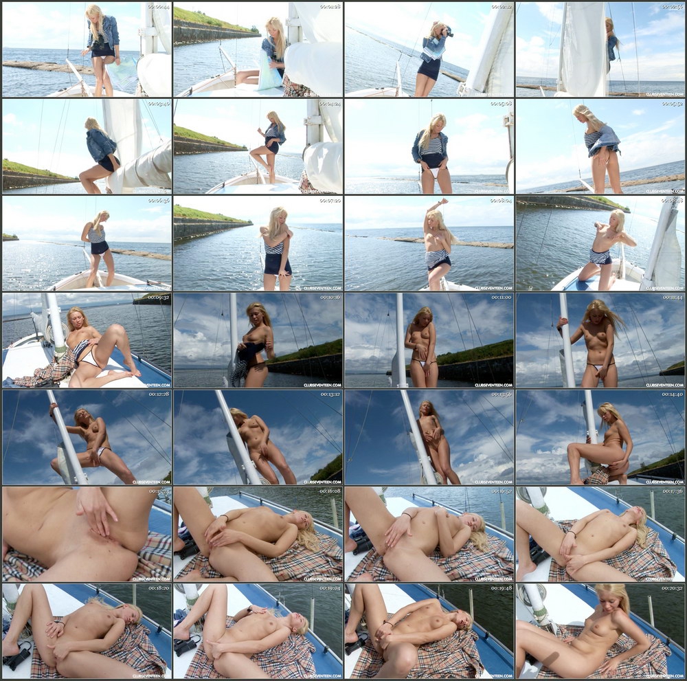 [ClubSevenTeen] Lindsey B - Lindsey Stripping Naked On A Boat (2016) [FullHD 1080p]